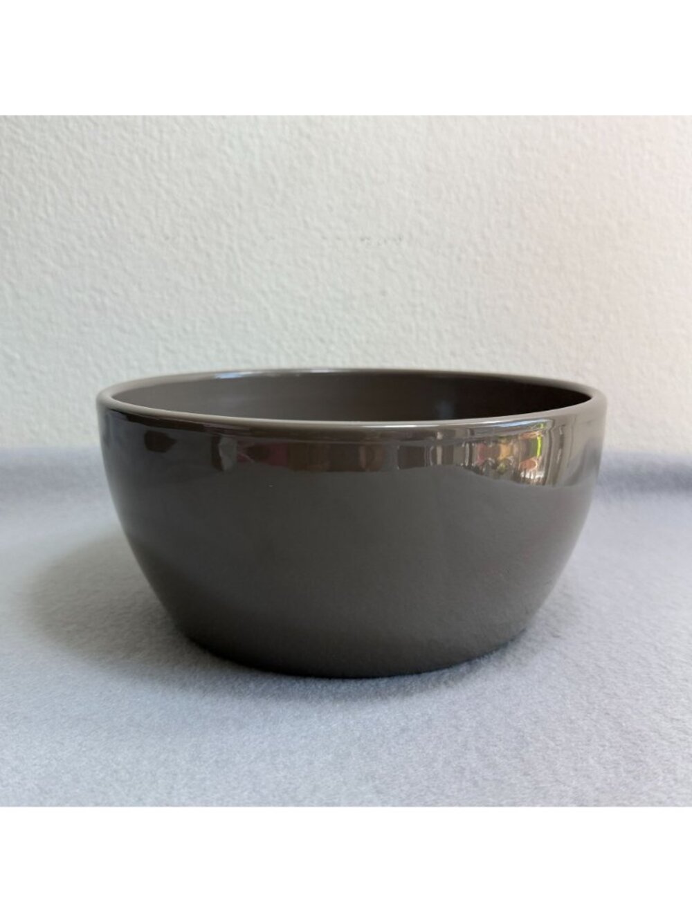 Vintage Pink And Gray Stoneware Ceramic 7” Serving Bowl Fruit Bowl/ Made In Germ - Picture 4 of 13